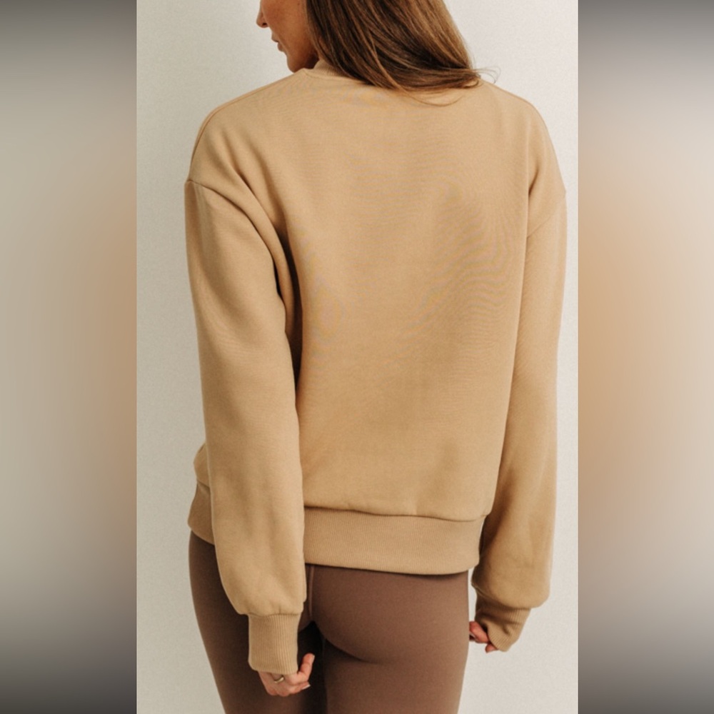 T STORE CREWNECK - BROWN/BEIGE